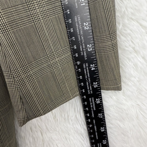 Vintage Chaps Ralph Lauren Blazer Size 42 Tall Wool Plaid Sport Coat Suit Jacket - Picture 13 of 16